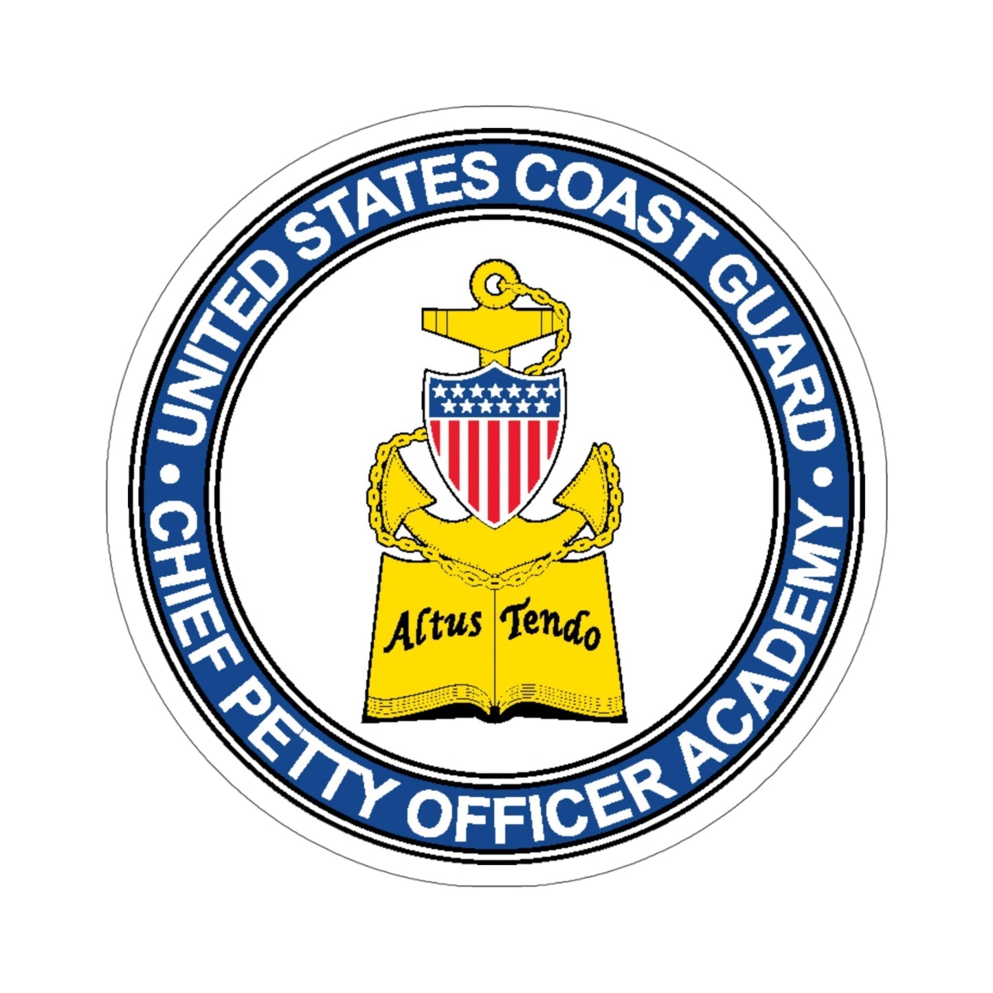 CPO Academy (U.S. Coast Guard) STICKER Vinyl Die-Cut Decal-5 Inch-The Sticker Space