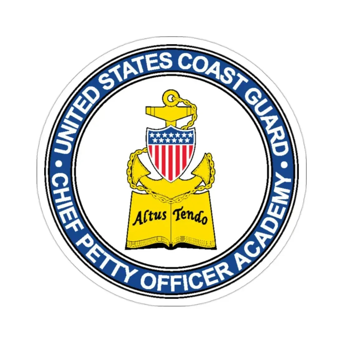 CPO Academy (U.S. Coast Guard) STICKER Vinyl Die-Cut Decal - The Sticker Space