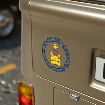 CPO Academy (U.S. Coast Guard) Transparent STICKER Die-Cut Vinyl Decal - The Sticker Space