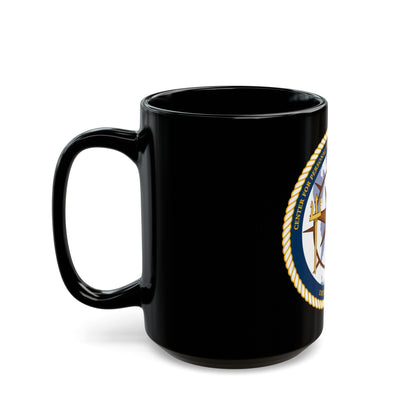 CPPD Center for Personal & Prof Development (U.S. Navy) Black Coffee Mug-The Sticker Space