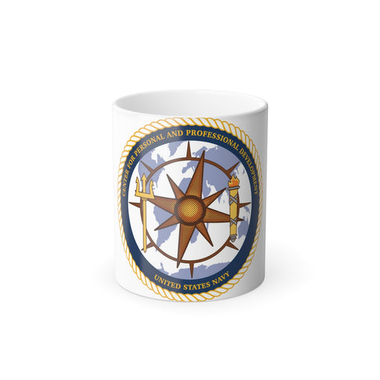 CPPD Center for Personal & Prof Development (U.S. Navy) Color Changing Mug 11oz-11oz-The Sticker Space