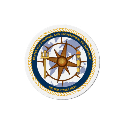 CPPD Center for Personal & Prof Development (U.S. Navy) Die-Cut Magnet-4" x 4"-The Sticker Space