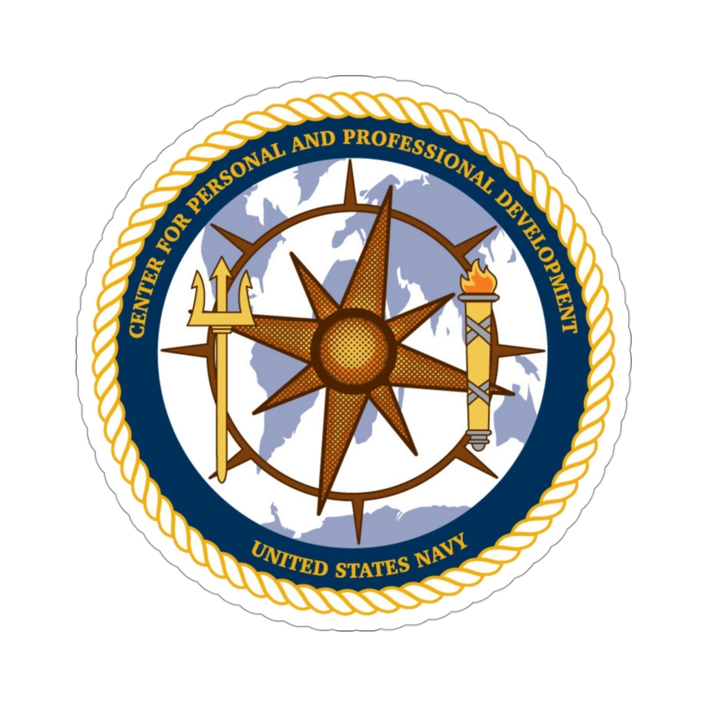 CPPD Center for Personal & Prof Development (U.S. Navy) STICKER Vinyl Die-Cut Decal-3 Inch-The Sticker Space
