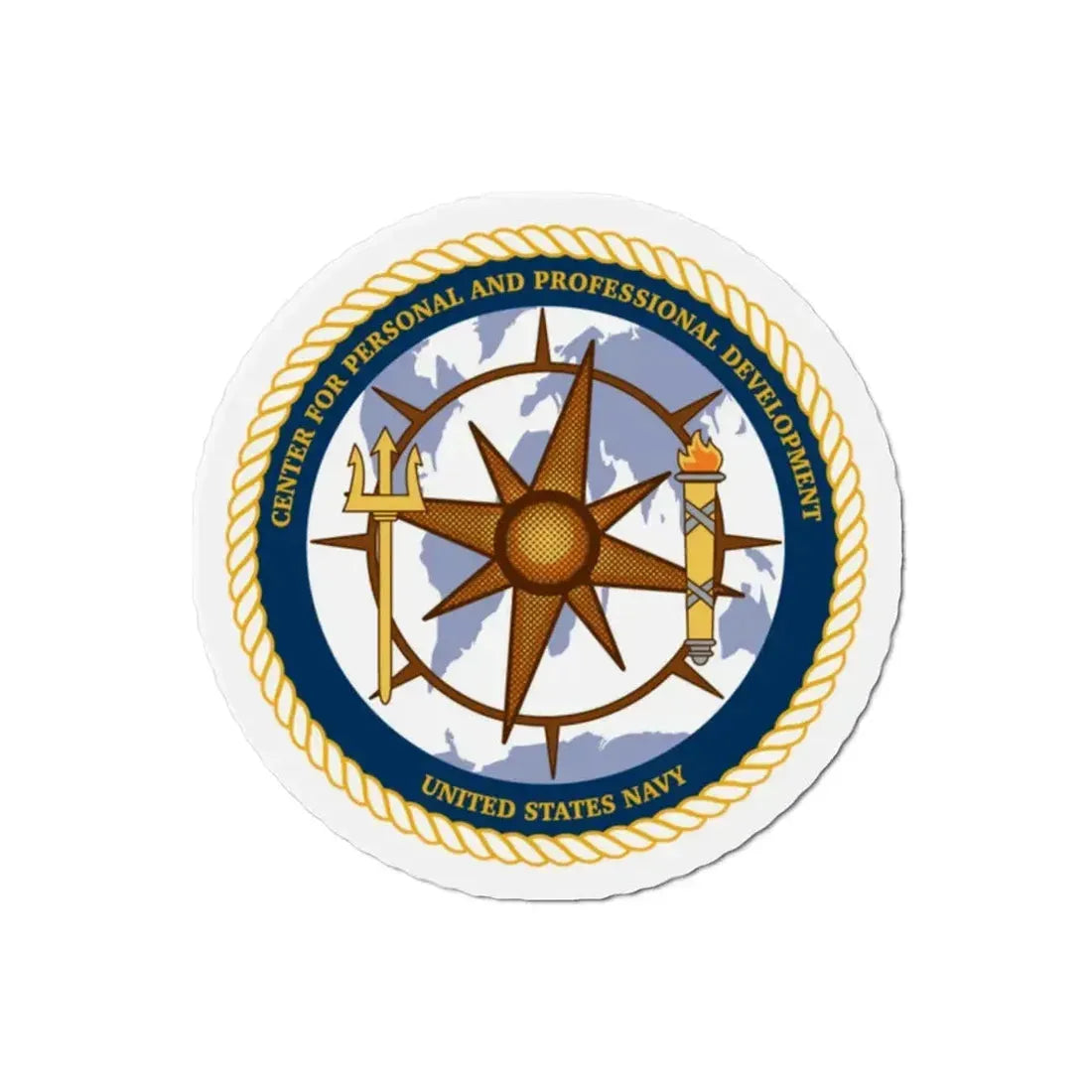 CPPD Center for Personal & Prof Development (U.S. Navy) Refrigerator Magnet - The Sticker Space