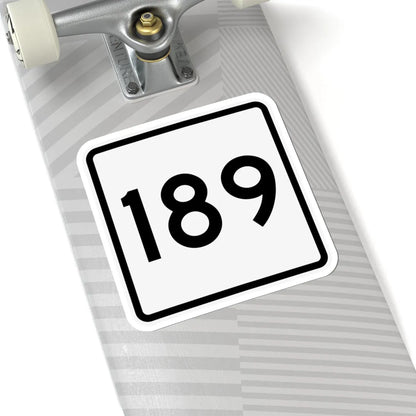 CR 189 jct OH (Ohio) (Road Sign) STICKER Vinyl Kiss-Cut Decal - The Sticker Space