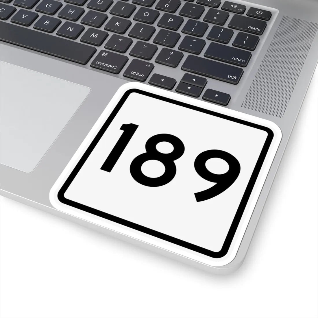 CR 189 jct OH (Ohio) (Road Sign) STICKER Vinyl Kiss-Cut Decal - The Sticker Space