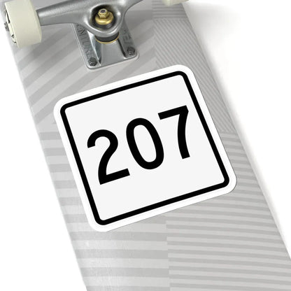 CR 207 jct OH (Ohio) (Road Sign) STICKER Vinyl Kiss-Cut Decal - The Sticker Space