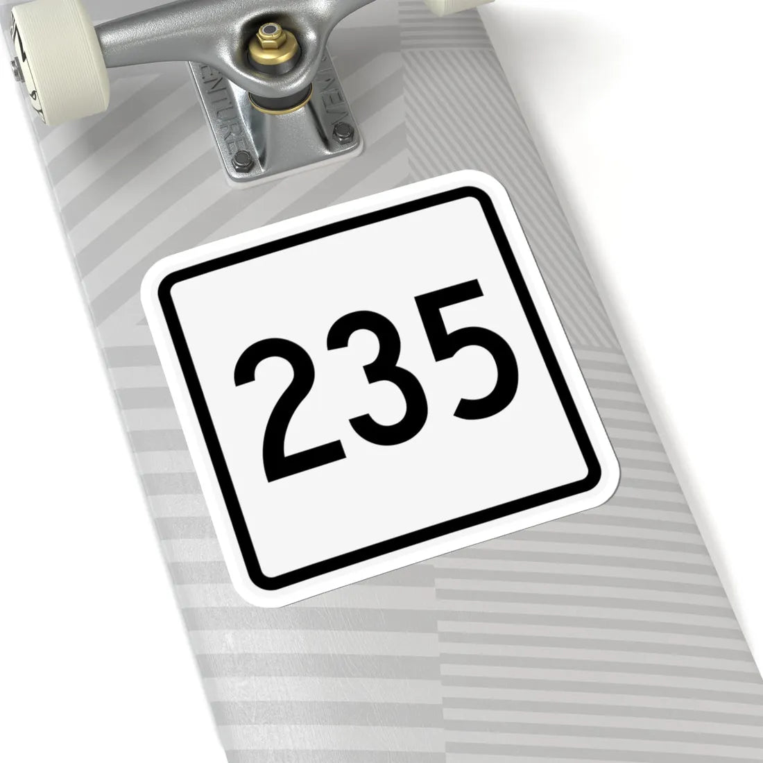 CR 235 jct OH (Ohio) (Road Sign) STICKER Vinyl Kiss-Cut Decal - The Sticker Space