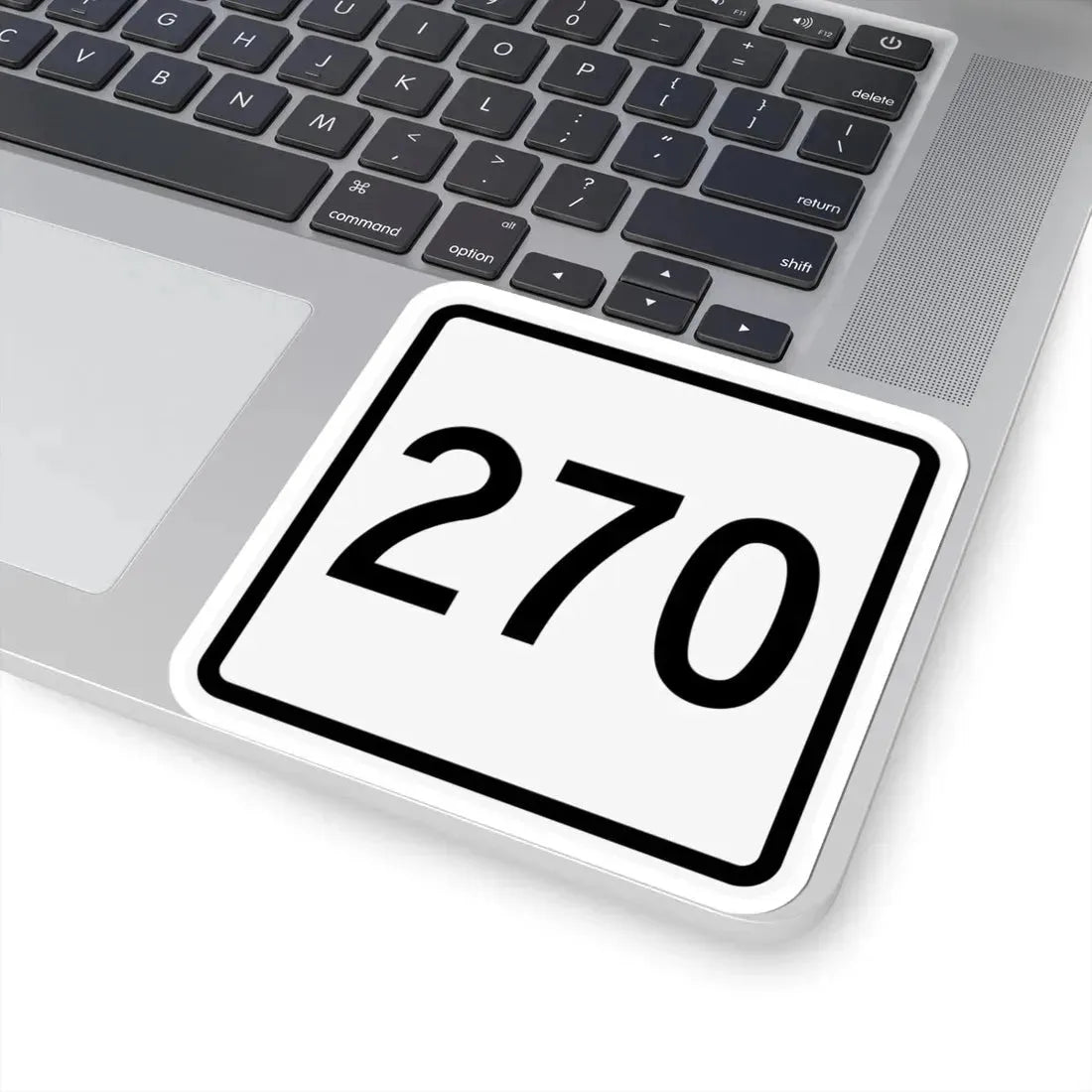 CR 270 jct OH (Ohio) (Road Sign) STICKER Vinyl Kiss-Cut Decal - The Sticker Space