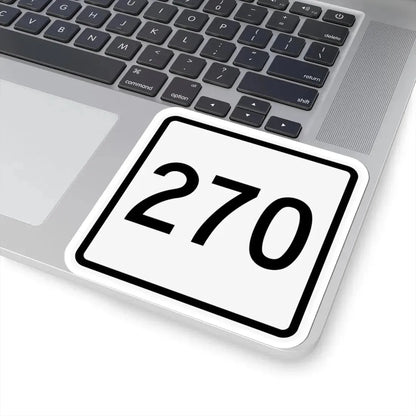 CR 270 jct OH (Ohio) (Road Sign) STICKER Vinyl Kiss-Cut Decal - The Sticker Space