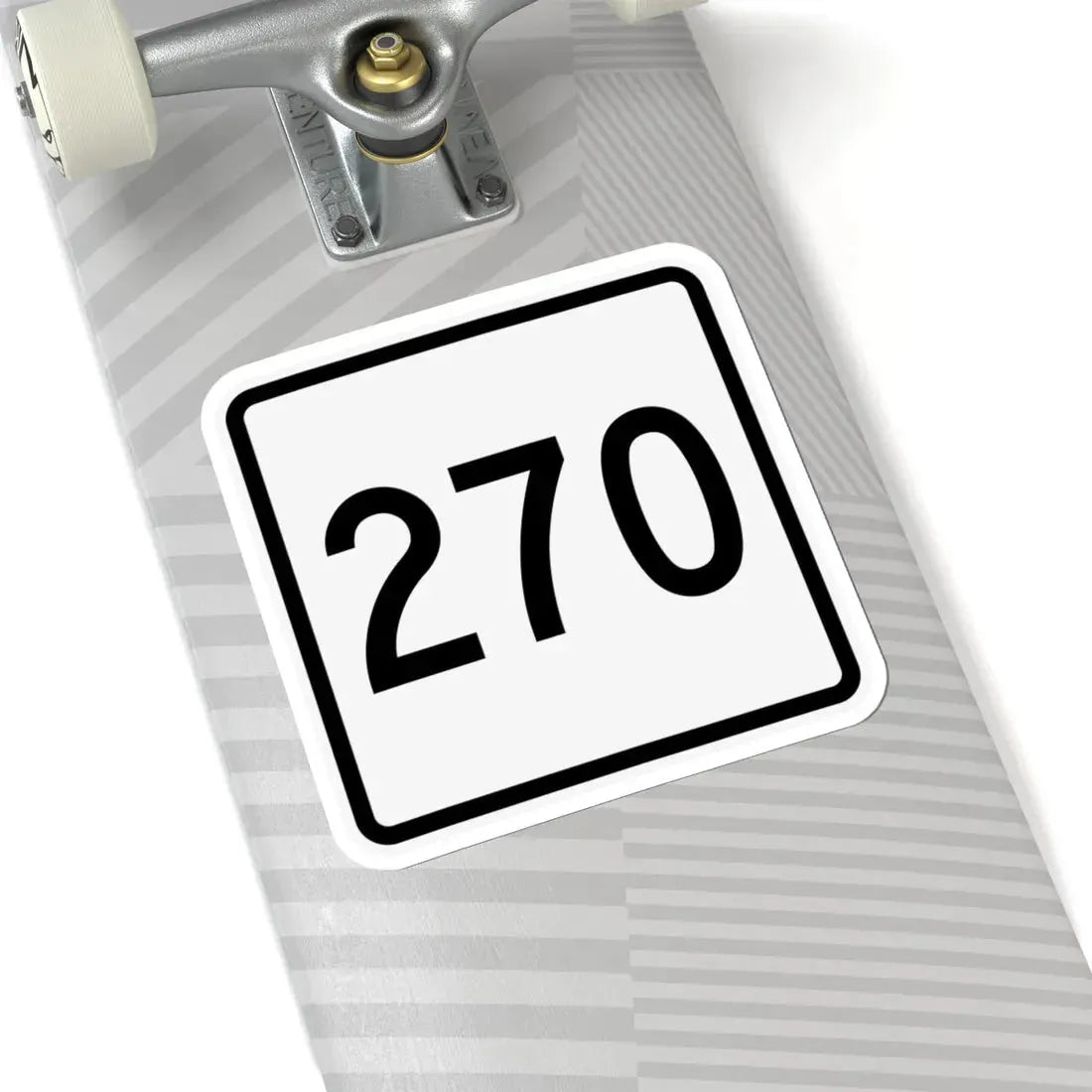 CR 270 jct OH (Ohio) (Road Sign) STICKER Vinyl Kiss-Cut Decal - The Sticker Space