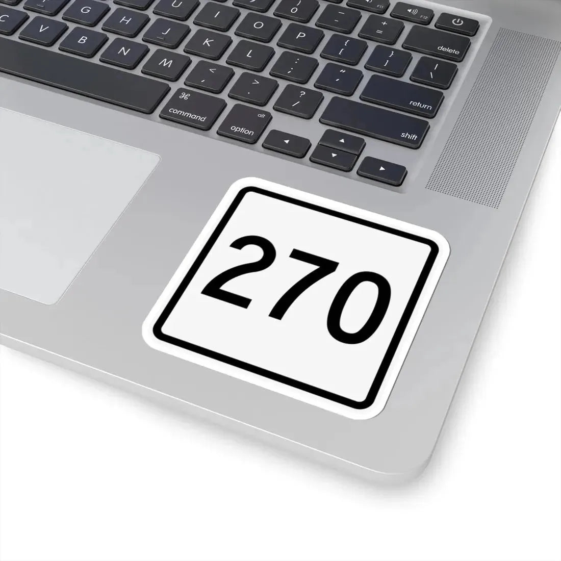 CR 270 jct OH (Ohio) (Road Sign) STICKER Vinyl Kiss-Cut Decal - The Sticker Space