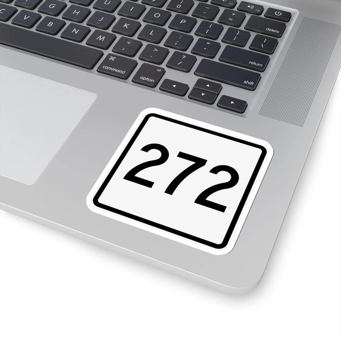 CR 272 jct OH (Ohio) (Road Sign) STICKER Vinyl Kiss-Cut Decal - The Sticker Space