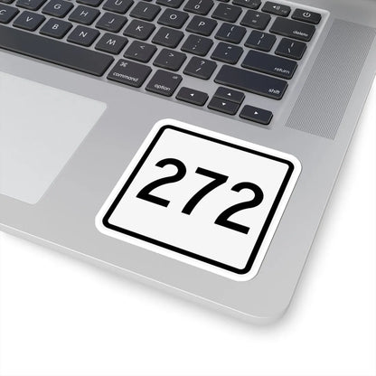 CR 272 jct OH (Ohio) (Road Sign) STICKER Vinyl Kiss-Cut Decal - The Sticker Space