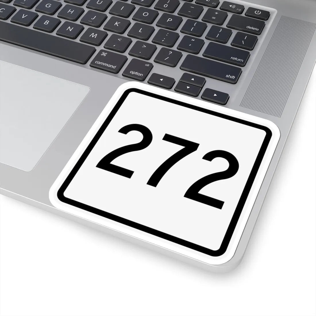 CR 272 jct OH (Ohio) (Road Sign) STICKER Vinyl Kiss-Cut Decal - The Sticker Space