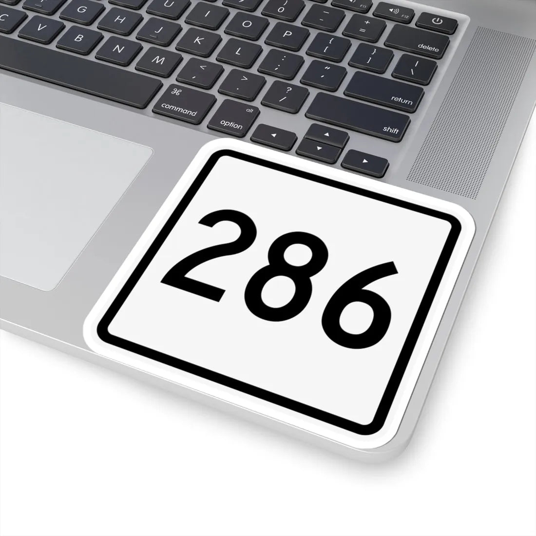 CR 286 jct OH (Ohio) (Road Sign) STICKER Vinyl Kiss-Cut Decal - The Sticker Space