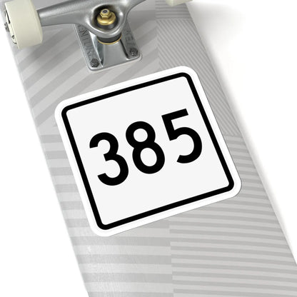 CR 385 jct OH (Ohio) (Road Sign) STICKER Vinyl Kiss-Cut Decal - The Sticker Space