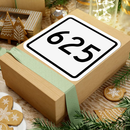 CR 625 jct OH (Ohio) (Road Sign) STICKER Vinyl Kiss-Cut Decal - The Sticker Space