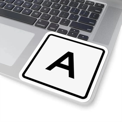 CR A jct OH (Ohio) (Road Sign) STICKER Vinyl Kiss-Cut Decal - The Sticker Space