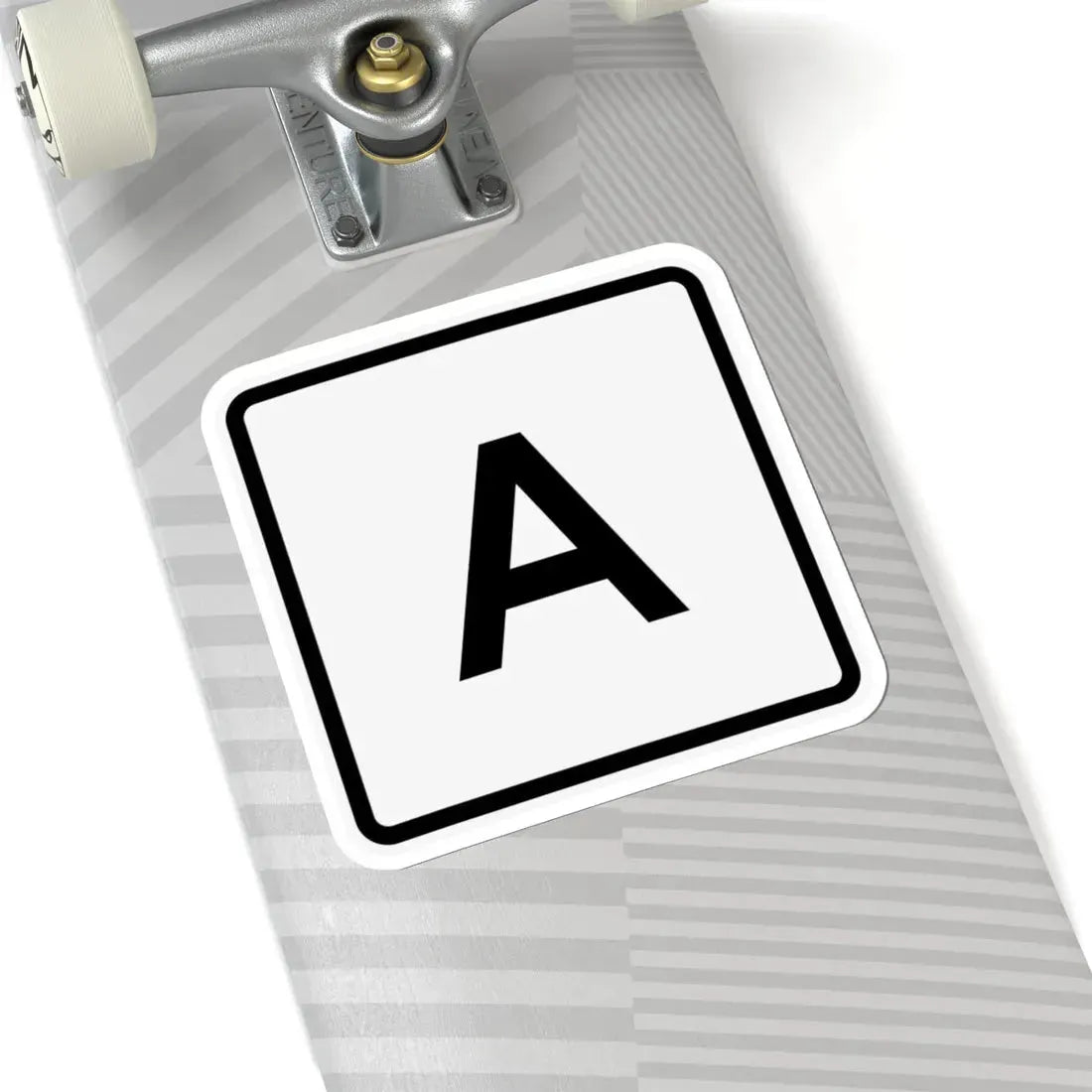 CR A jct OH (Ohio) (Road Sign) STICKER Vinyl Kiss-Cut Decal - The Sticker Space