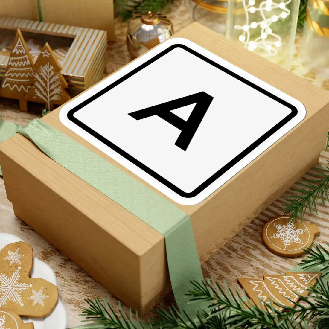 CR A jct OH (Ohio) (Road Sign) STICKER Vinyl Kiss-Cut Decal - The Sticker Space