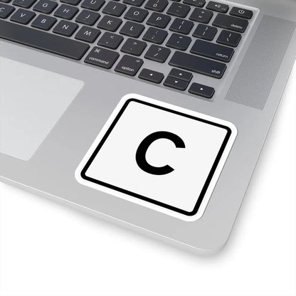 CR C jct OH (Ohio) (Road Sign) STICKER Vinyl Kiss-Cut Decal - The Sticker Space