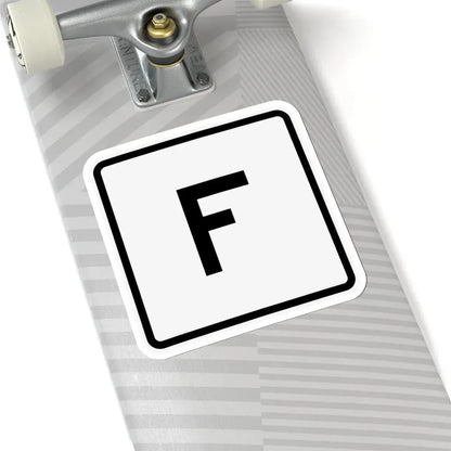 CR F jct OH (Ohio) (Road Sign) STICKER Vinyl Kiss-Cut Decal - The Sticker Space