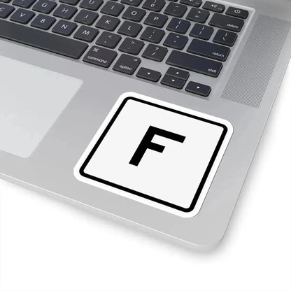 CR F jct OH (Ohio) (Road Sign) STICKER Vinyl Kiss-Cut Decal - The Sticker Space