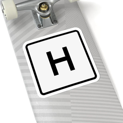 CR H jct OH (Ohio) (Road Sign) STICKER Vinyl Kiss-Cut Decal - The Sticker Space