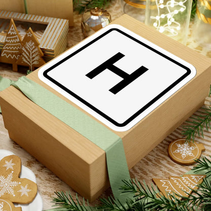 CR H jct OH (Ohio) (Road Sign) STICKER Vinyl Kiss-Cut Decal - The Sticker Space