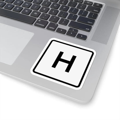 CR H jct OH (Ohio) (Road Sign) STICKER Vinyl Kiss-Cut Decal - The Sticker Space