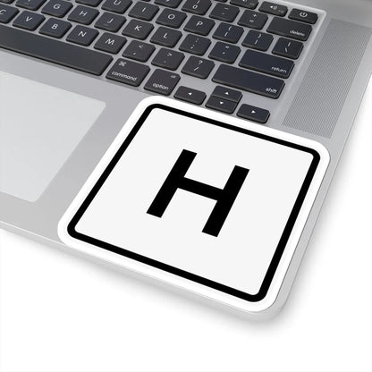 CR H jct OH (Ohio) (Road Sign) STICKER Vinyl Kiss-Cut Decal - The Sticker Space