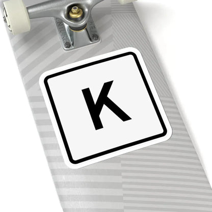 CR K jct OH (Ohio) (Road Sign) STICKER Vinyl Kiss-Cut Decal - The Sticker Space