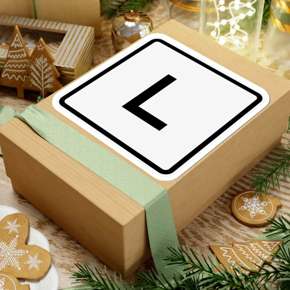 CR L jct OH (Ohio) (Road Sign) STICKER Vinyl Kiss-Cut Decal - The Sticker Space