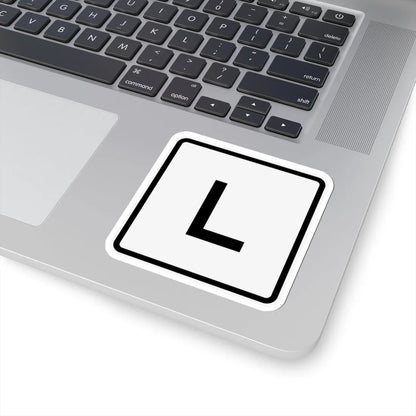 CR L jct OH (Ohio) (Road Sign) STICKER Vinyl Kiss-Cut Decal - The Sticker Space