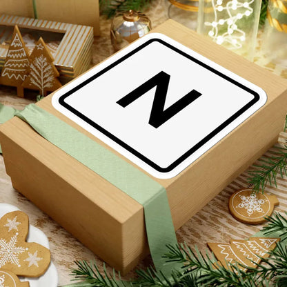 CR N jct OH (Ohio) (Road Sign) STICKER Vinyl Kiss-Cut Decal - The Sticker Space