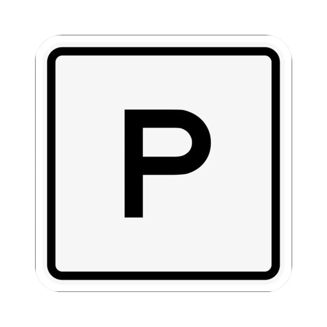 CR P jct OH (Ohio) (Road Sign) STICKER Vinyl Kiss-Cut Decal 2 Inch White - The Sticker Space