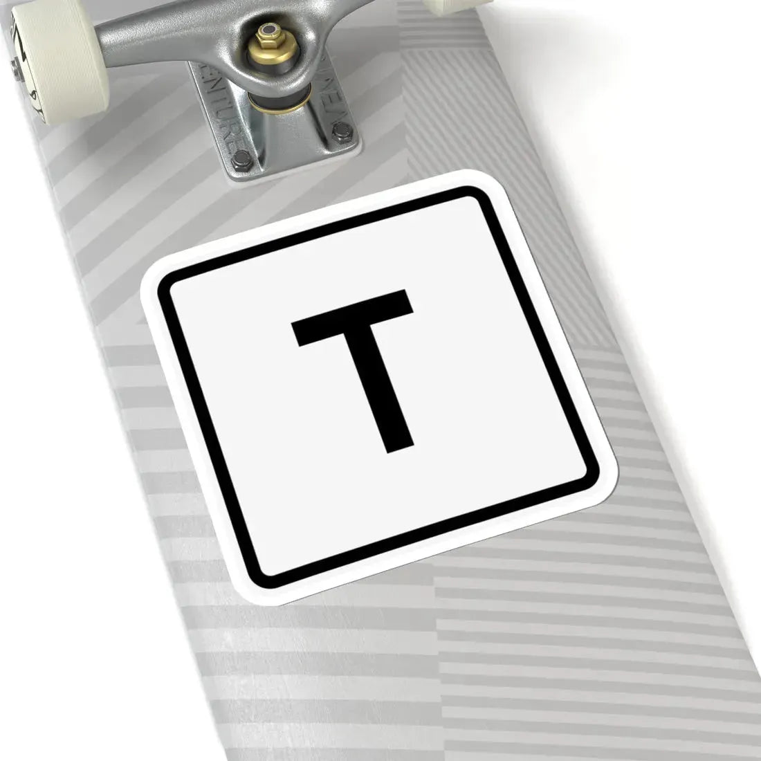 CR T jct OH (Ohio) (Road Sign) STICKER Vinyl Kiss-Cut Decal - The Sticker Space