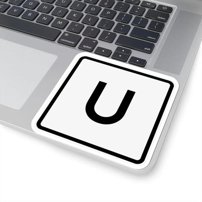 CR U jct OH (Ohio) (Road Sign) STICKER Vinyl Kiss-Cut Decal - The Sticker Space