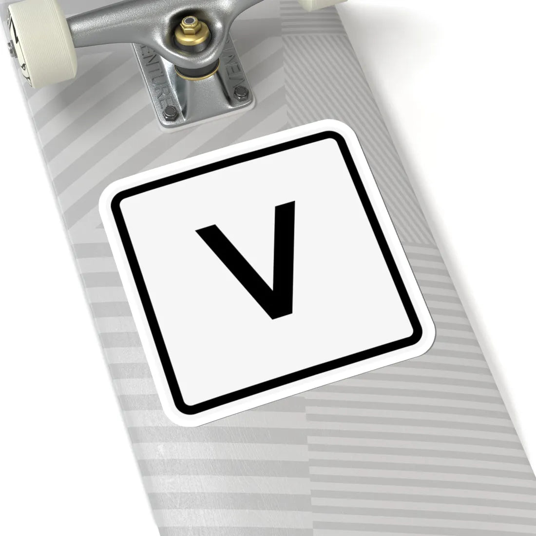 CR V jct OH (Ohio) (Road Sign) STICKER Vinyl Kiss-Cut Decal - The Sticker Space