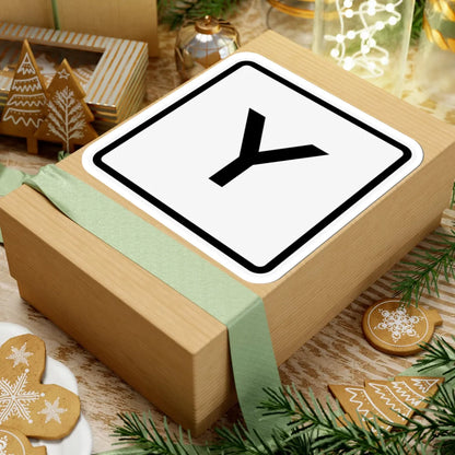 CR Y jct OH (Ohio) (Road Sign) STICKER Vinyl Kiss-Cut Decal - The Sticker Space