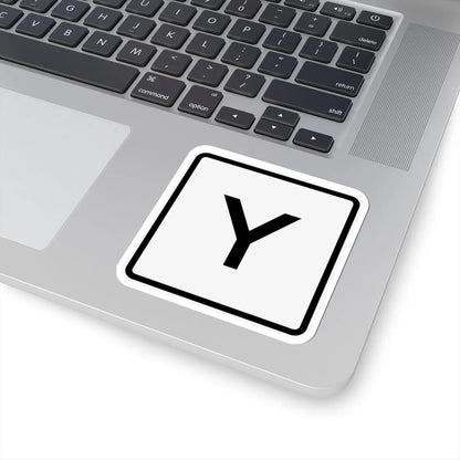 CR Y jct OH (Ohio) (Road Sign) STICKER Vinyl Kiss-Cut Decal - The Sticker Space