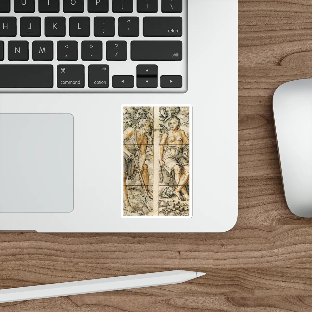 SKU:24269395071633259068 Sticker types:White Shape:Die-Cut Sizes:4" × 4"