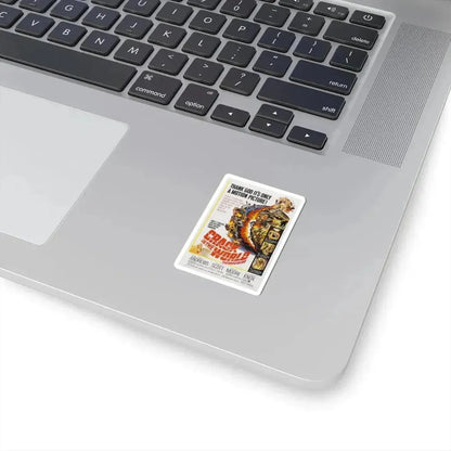 CRACK IN THE WORLD 1960 Movie Poster - STICKER Vinyl Kiss-Cut Decal - The Sticker Space