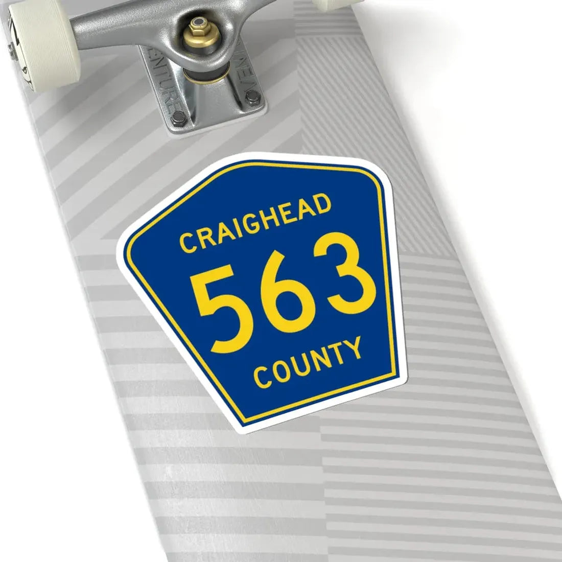 Craighead County Route 563 AR (Arkansas) (Road Sign) STICKER Vinyl Kiss-Cut Decal - The Sticker Space