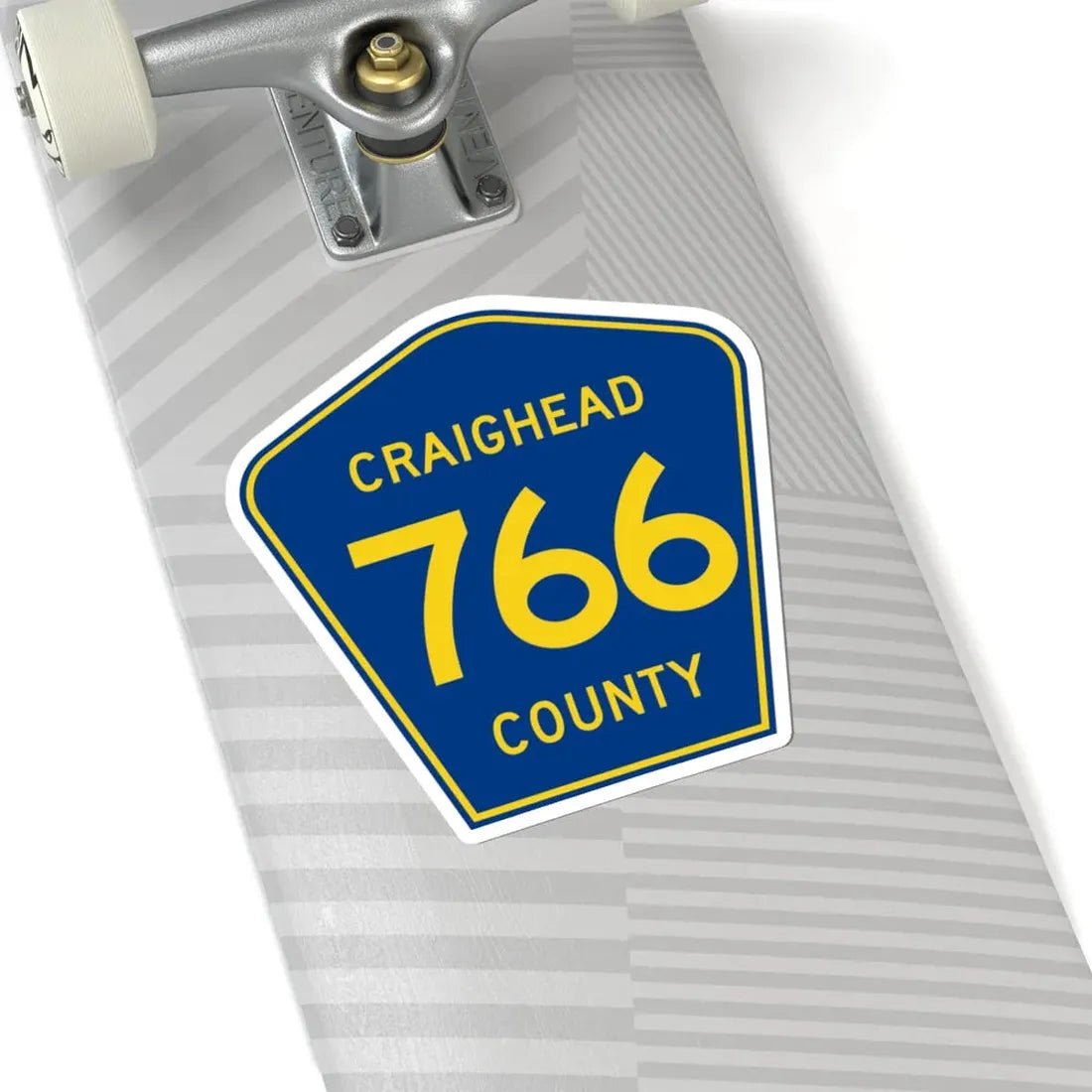 Craighead County Route 766 AR (Arkansas) (Road Sign) STICKER Vinyl Kiss-Cut Decal - The Sticker Space