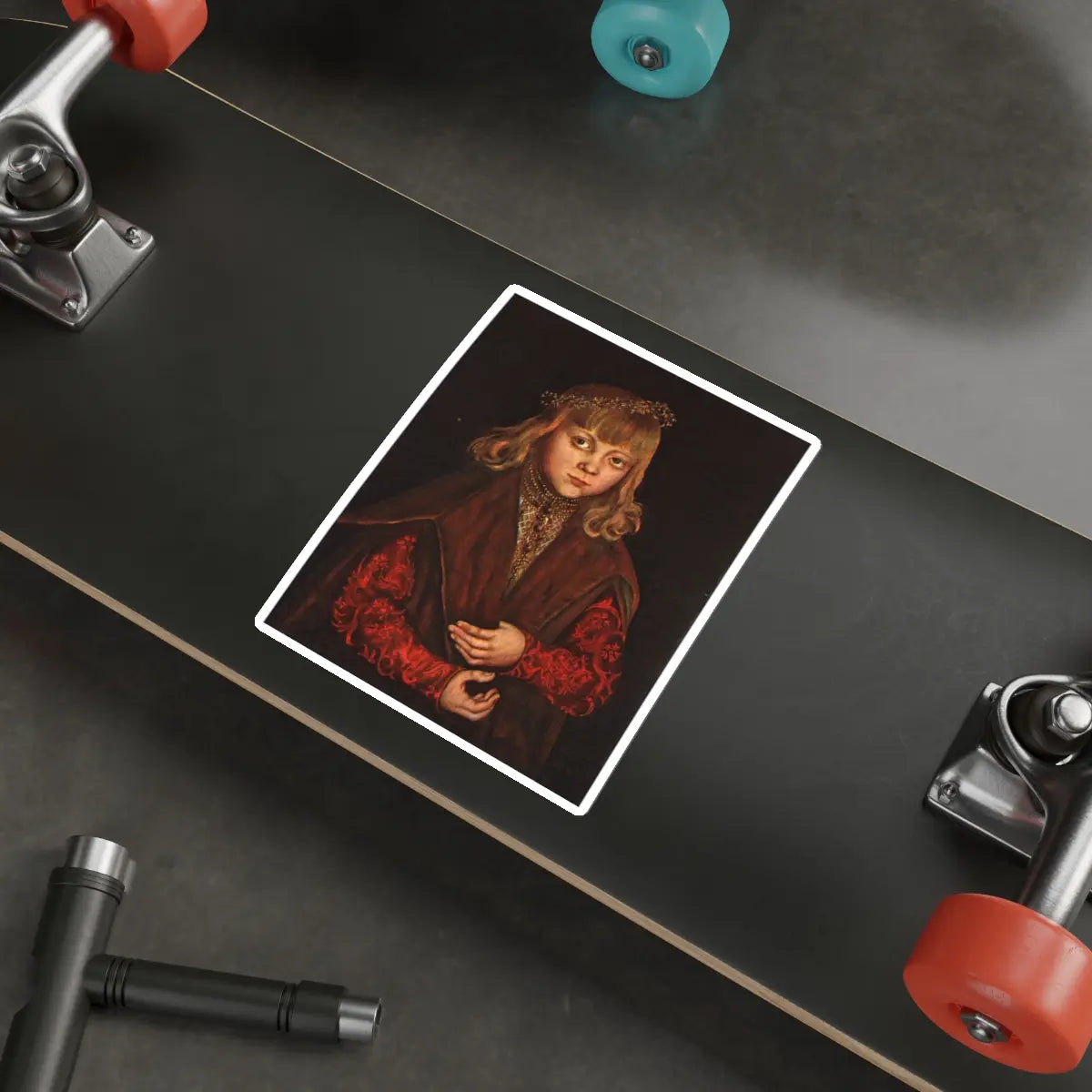 SKU:19333015448939506800 Sticker types:White Shape:Die-Cut Sizes:6" × 6"