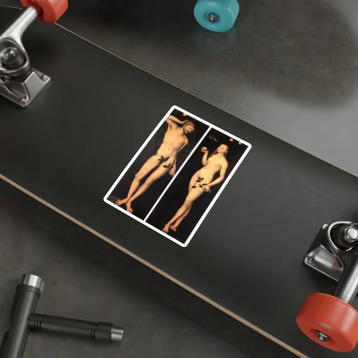 SKU:19702329984203419882 Sticker types:White Shape:Die-Cut Sizes:5" × 5"