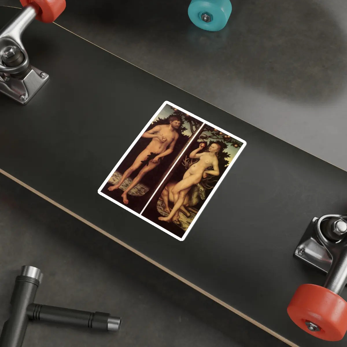 SKU:17996664139542973386 Sticker types:White Shape:Die-Cut Sizes:5" × 5"