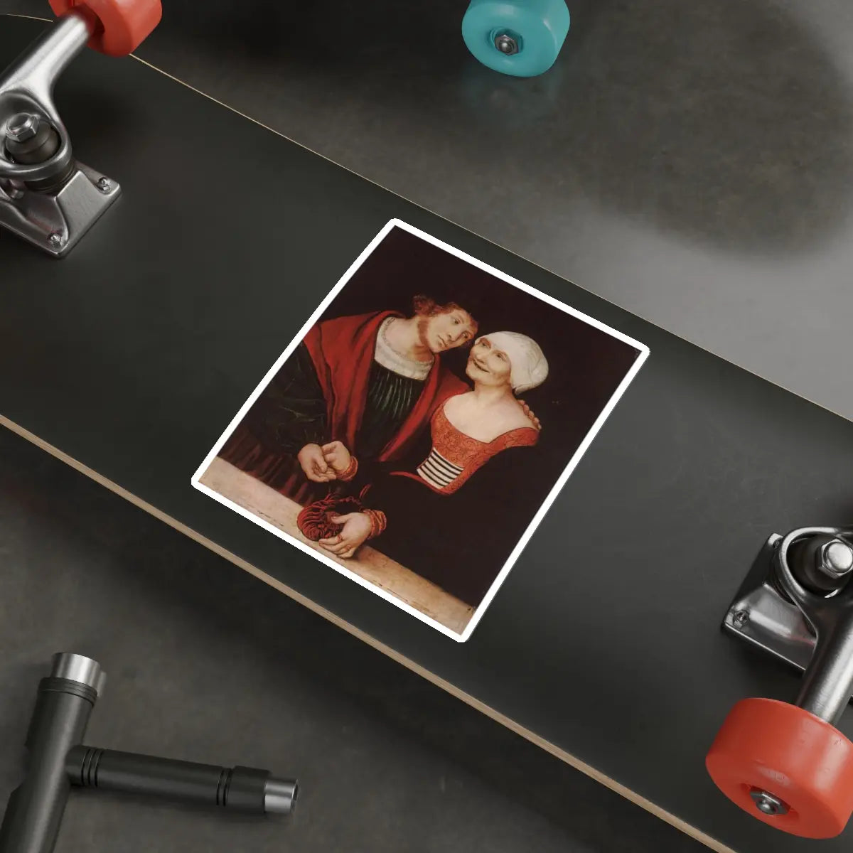 SKU:19109949162685641968 Sticker types:White Shape:Die-Cut Sizes:6" × 6"